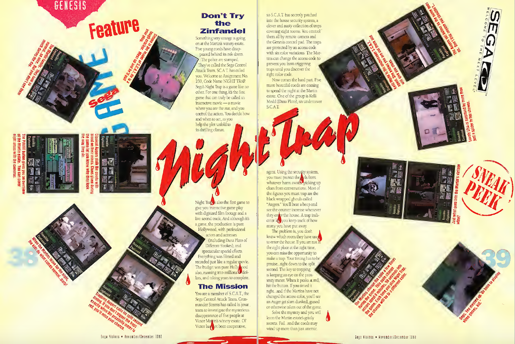 NIGHT TRAP MAGAZINE PREVIEW