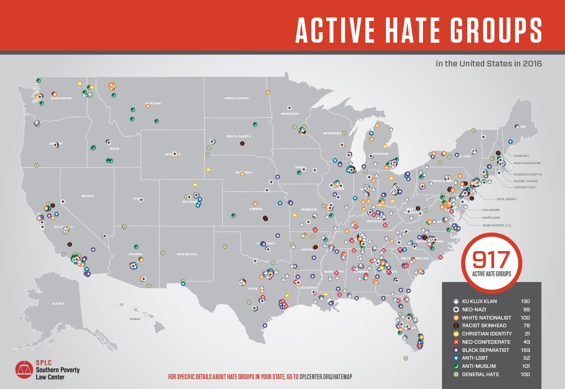 SPL Hate Map