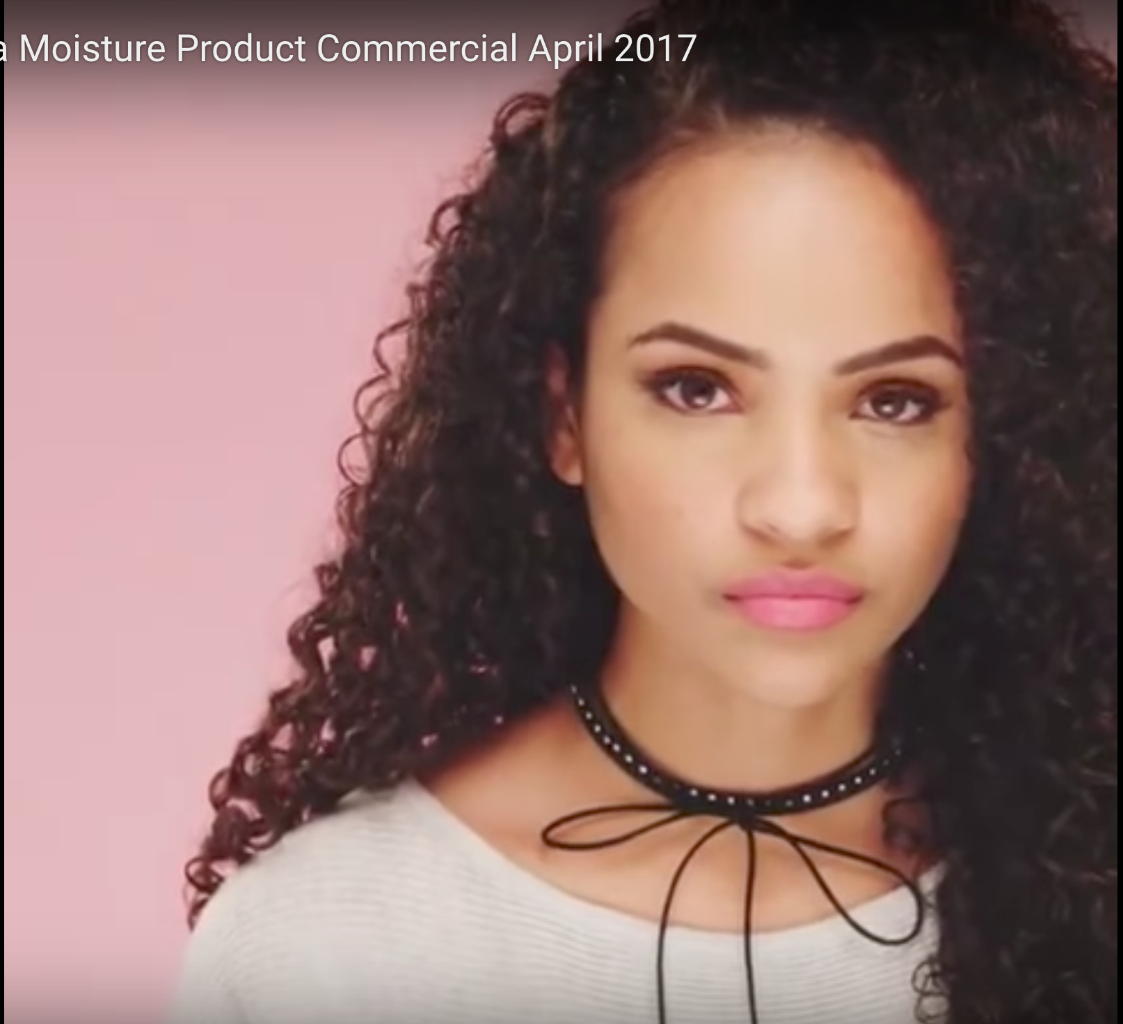 screenshot from Shea Moisture commercial