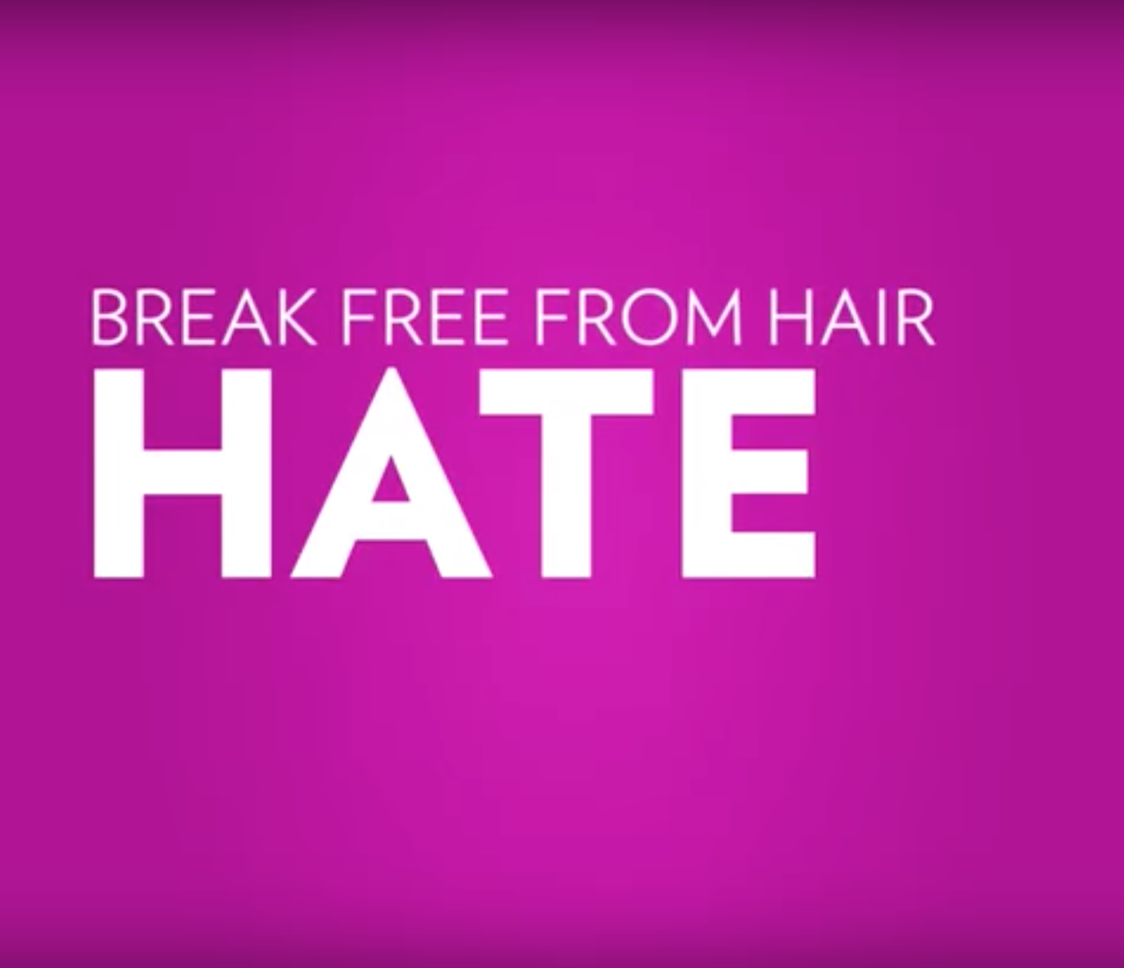 free from hair hate