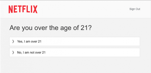 Netflix age restriction