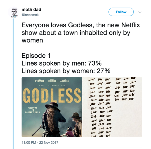 Godless Tweet