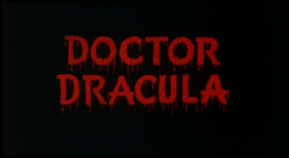 Doctor Dracula title card