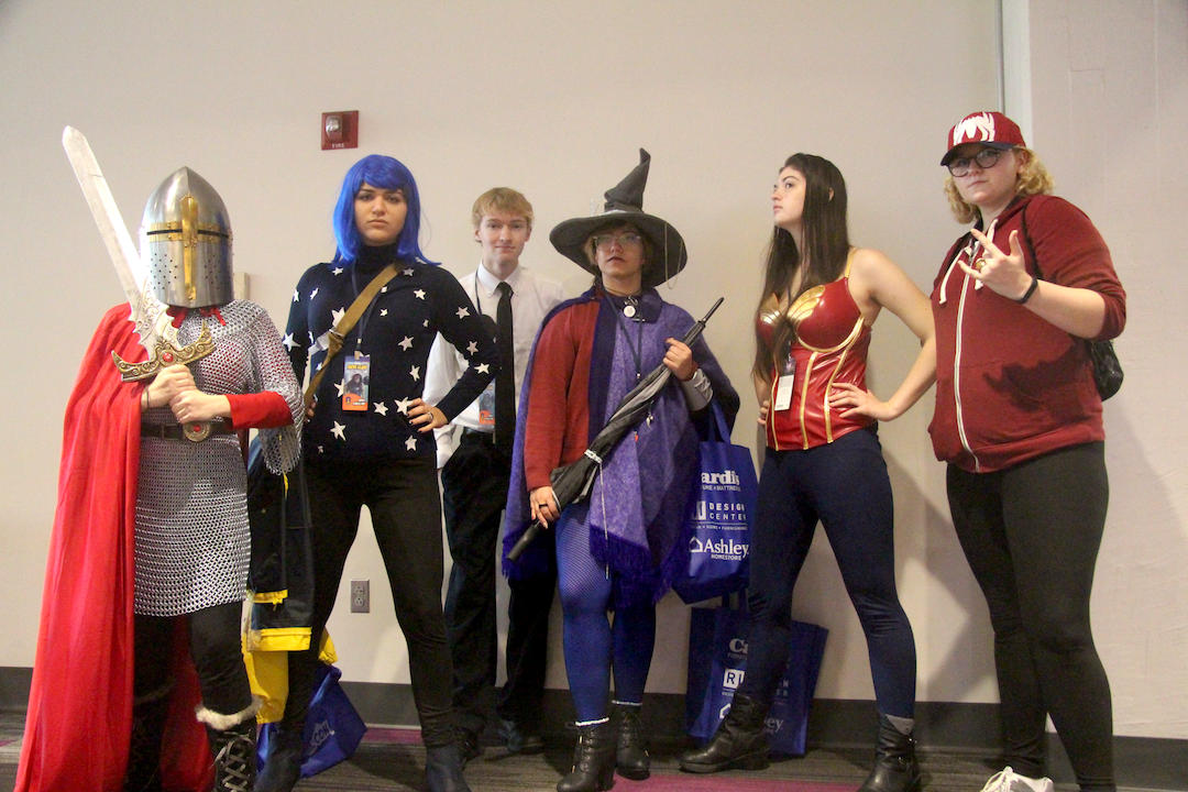 ‘We can be heroes’: First-Year Students Cosplaying at Rhode Island Comic Con