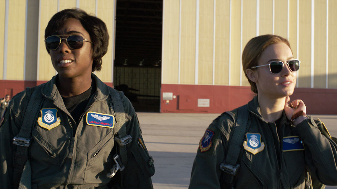 Lashana Lynch in Captain Marvel