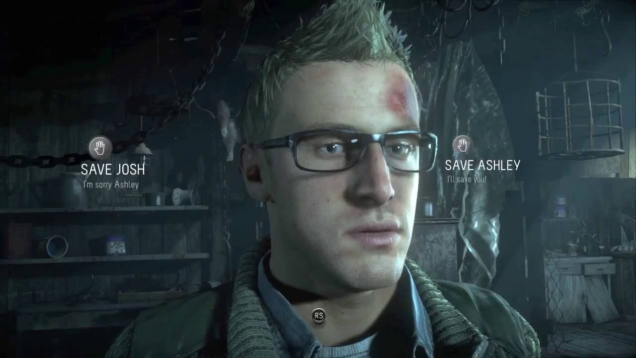 Branching choice narratives in video games like Until Dawn