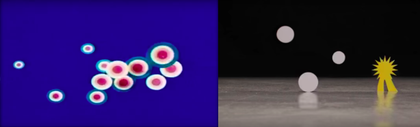 Oskar Fischinger’s “An Optical Poem” (1938) and Shugo Tokumaru’s 