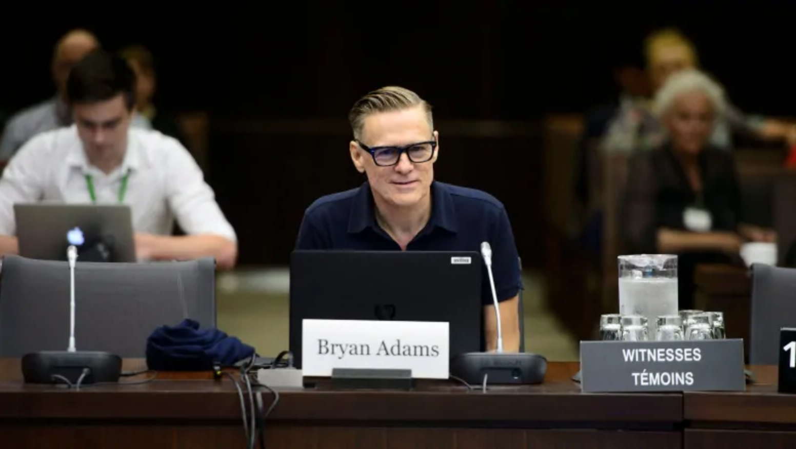 Musician Bryan Adams before standing committee on Canadian Heritage