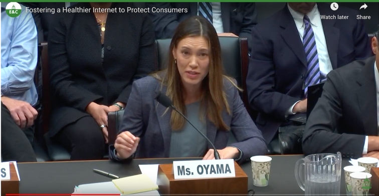 Google's Katherine Oyama testifies