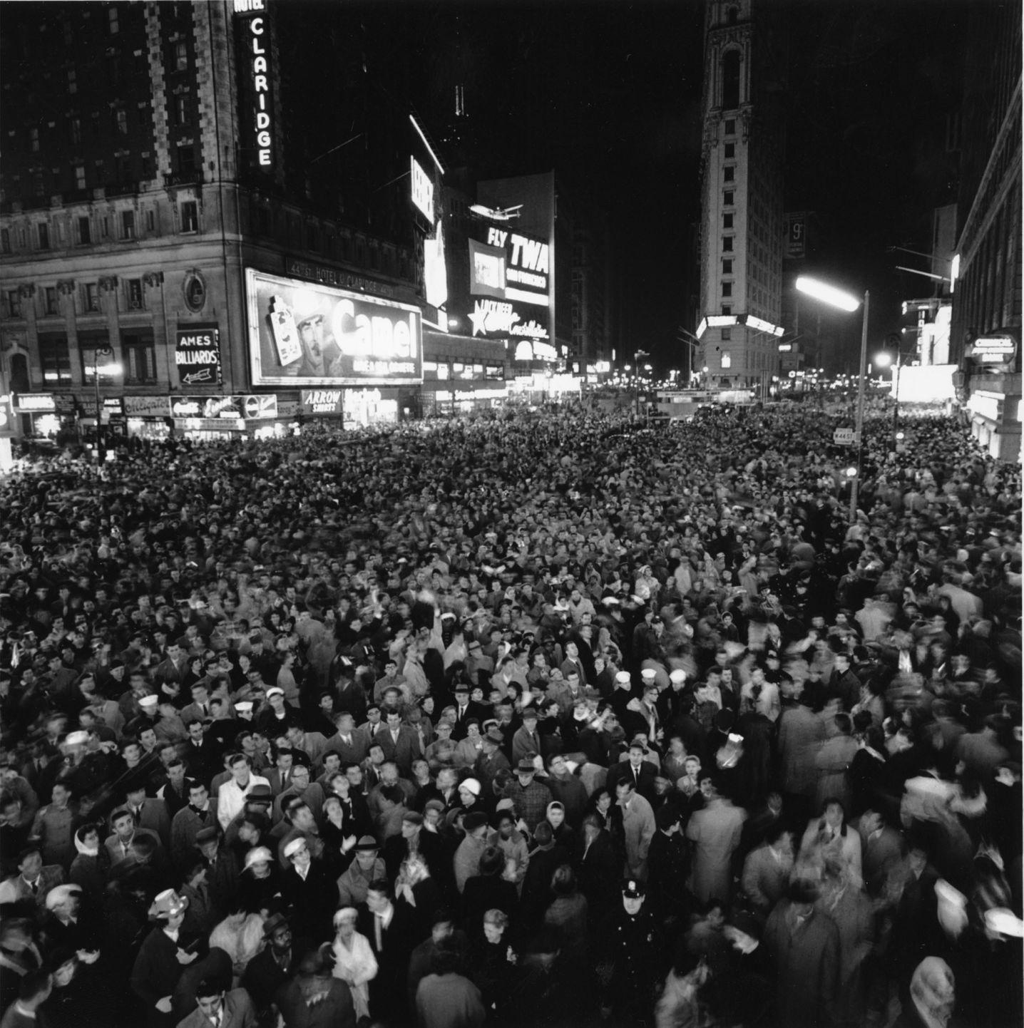 New York's Time's Square, New Year's Eve, 1959