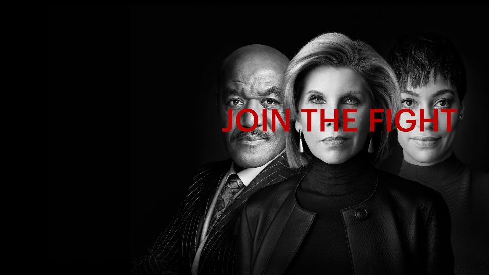 A promotional image for The Good Fight