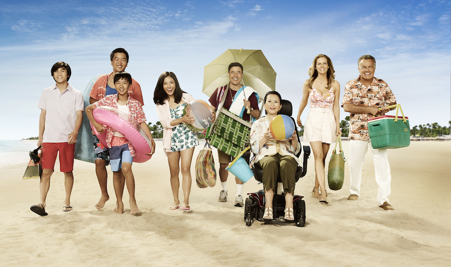 Promotional picture featuring the cast of Fresh Off The Boat