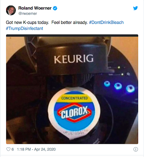 Clorox K-Cup Meme