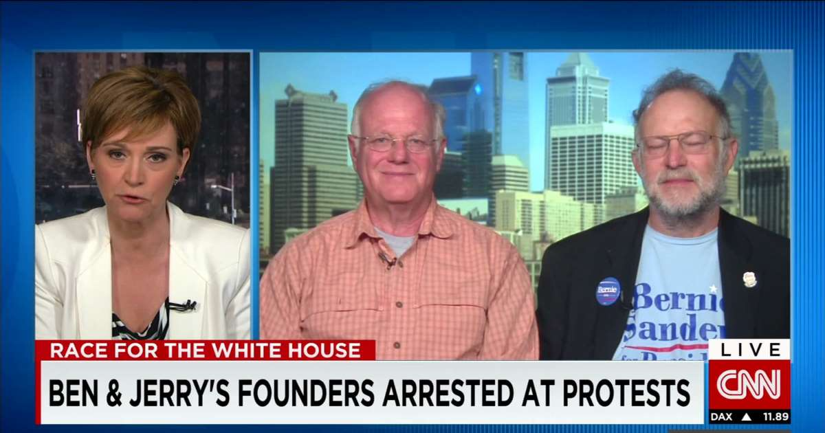 Founders of Ben & Jerry's Ice Cream on CNN inteview