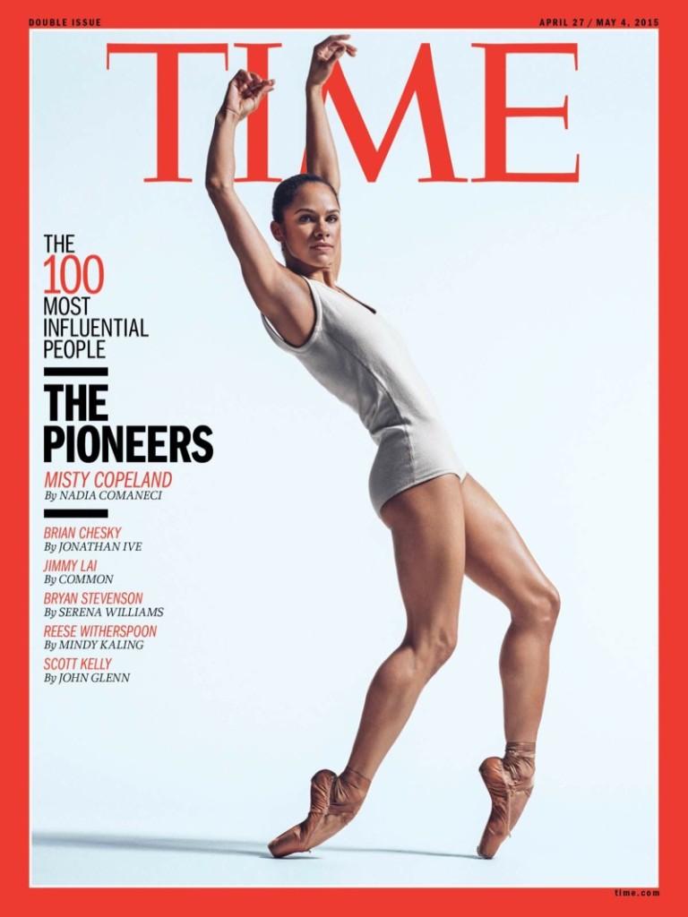 Misty Copeland on Cover of Time Magazine