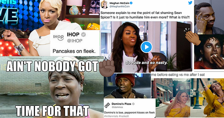 Memes and GIFs featuring Black people