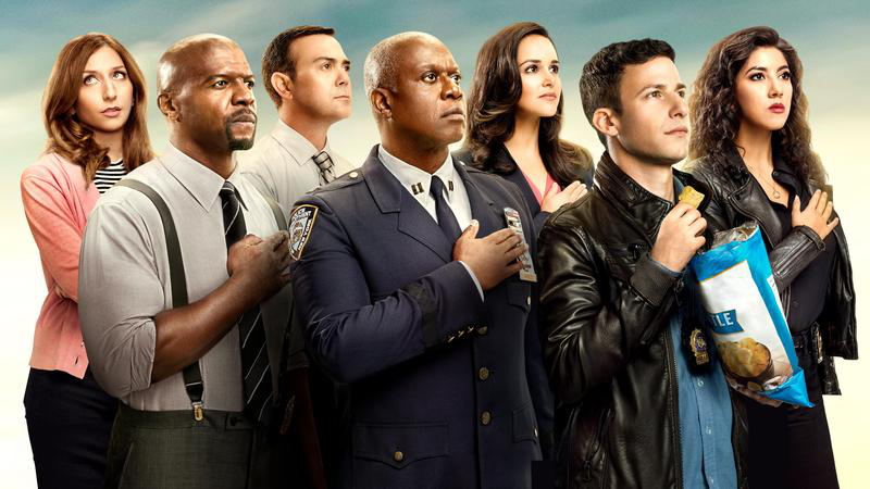 The cast of Brooklyn 99