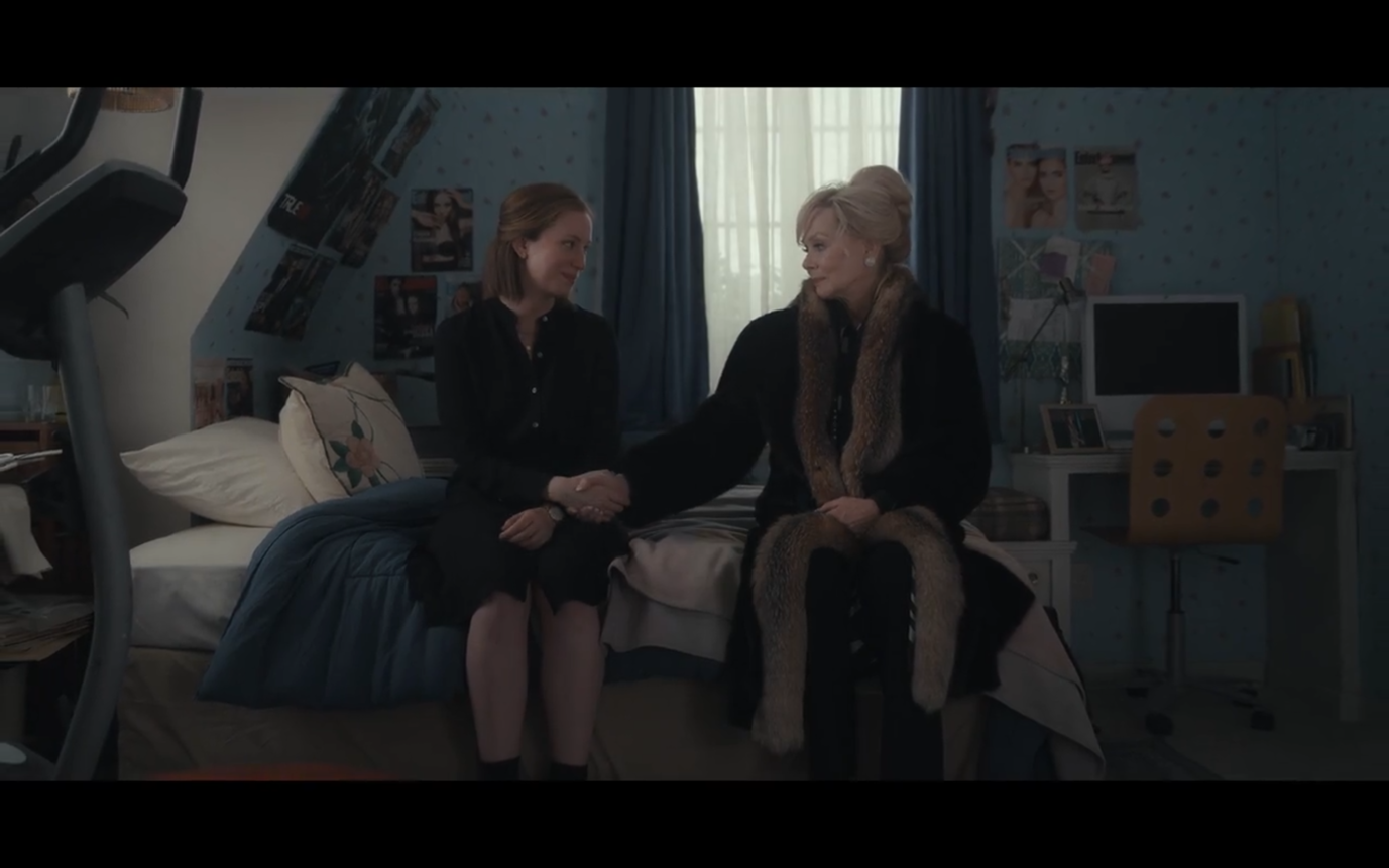 The two characters reconnect in Ava’s old bedroom