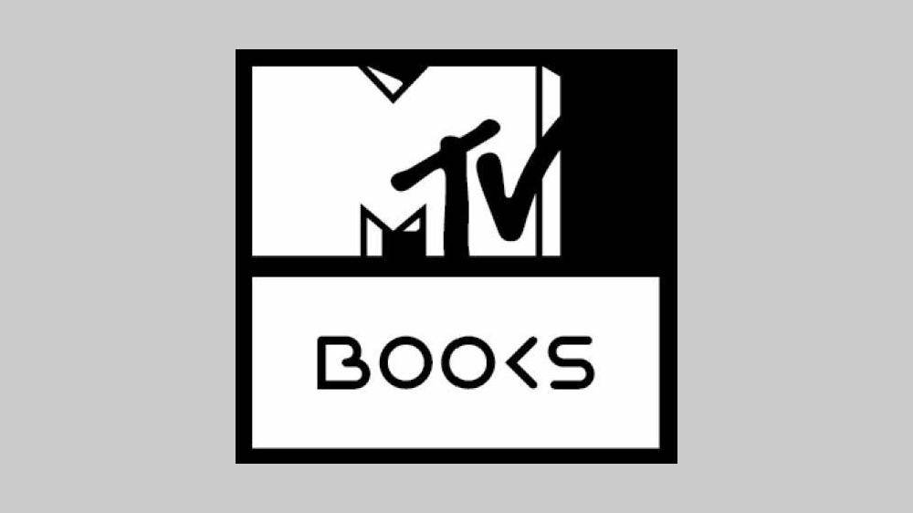 The logo for MTV Books, which features the letters MTV over the word Books.