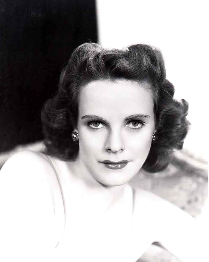 Black and white photograph of Claudia Morgan.