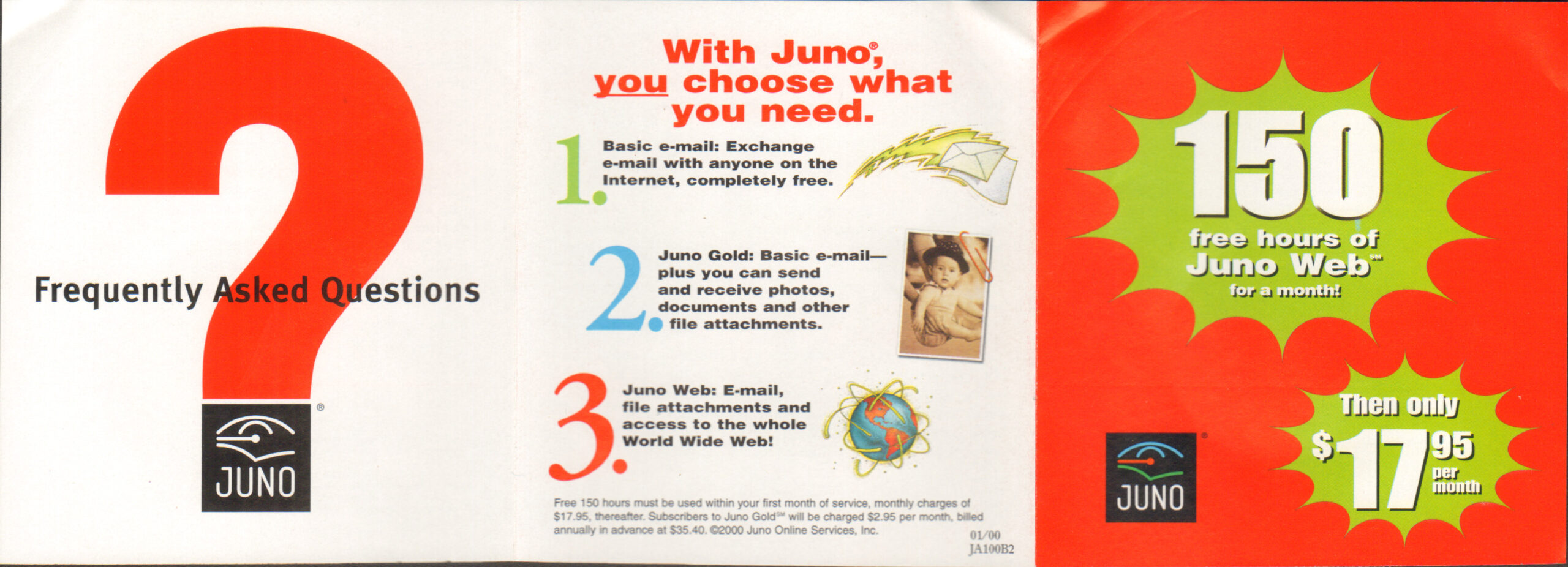 1999 Juno version 4.0 FAQs