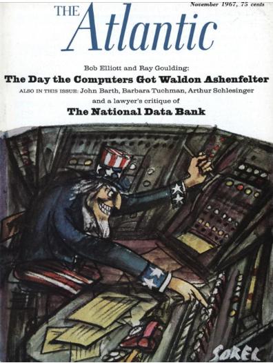 Cover of The Atlantic November, 1967.