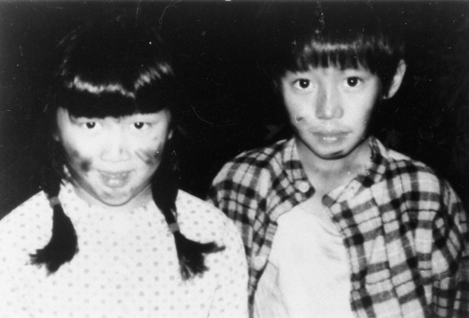 Renee Shin-Yi Chen and Myca Dinh Le, publicity photo from The Twilight Zone: The Movie, Dir. John Landis (1983)